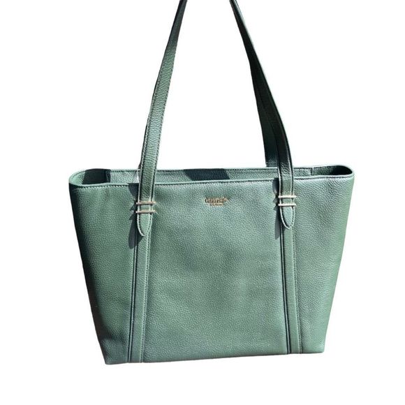Kate Spade Oakwood Street Chandra Green Tote - Picture 2 of 15